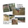 Safety Net Child Swing Fence Netting Truck Trailer Heavy Duty Cargo Net Balcony Stair Playground Protection Net Treehouse Climbing Net (Size : 1 * 5m(3 * 16ft)) view 4