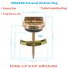 Dsnaduo 2 PCS Universal Oil Pan Drain Plug, Replace 65109 090-080 090-080CD, Fit 1/2 in. to 3/4 in. Or M12 to M18 Hole view 3