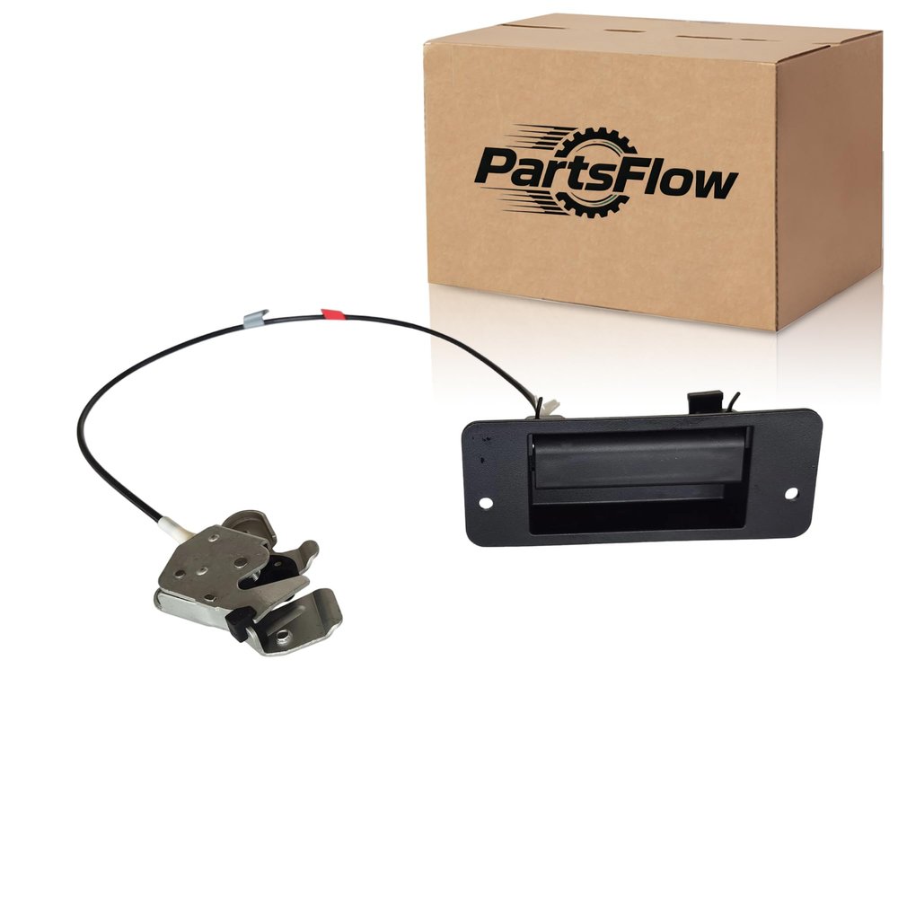 Partsflow Rear Hinged Door Latch Handle For Ford E-150 2003-2007