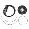 Electric Pedal Assist Sensor, 12 Magnets with Connector for e-Bike Conversion Kit, Black Sensor for Commuters Cyclists and Urban Riders view 1