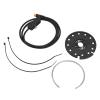 Electric Pedal Assist Sensor, 12 Magnets with Connector for e-Bike Conversion Kit, Black Sensor for Commuters Cyclists and Urban Riders view 4