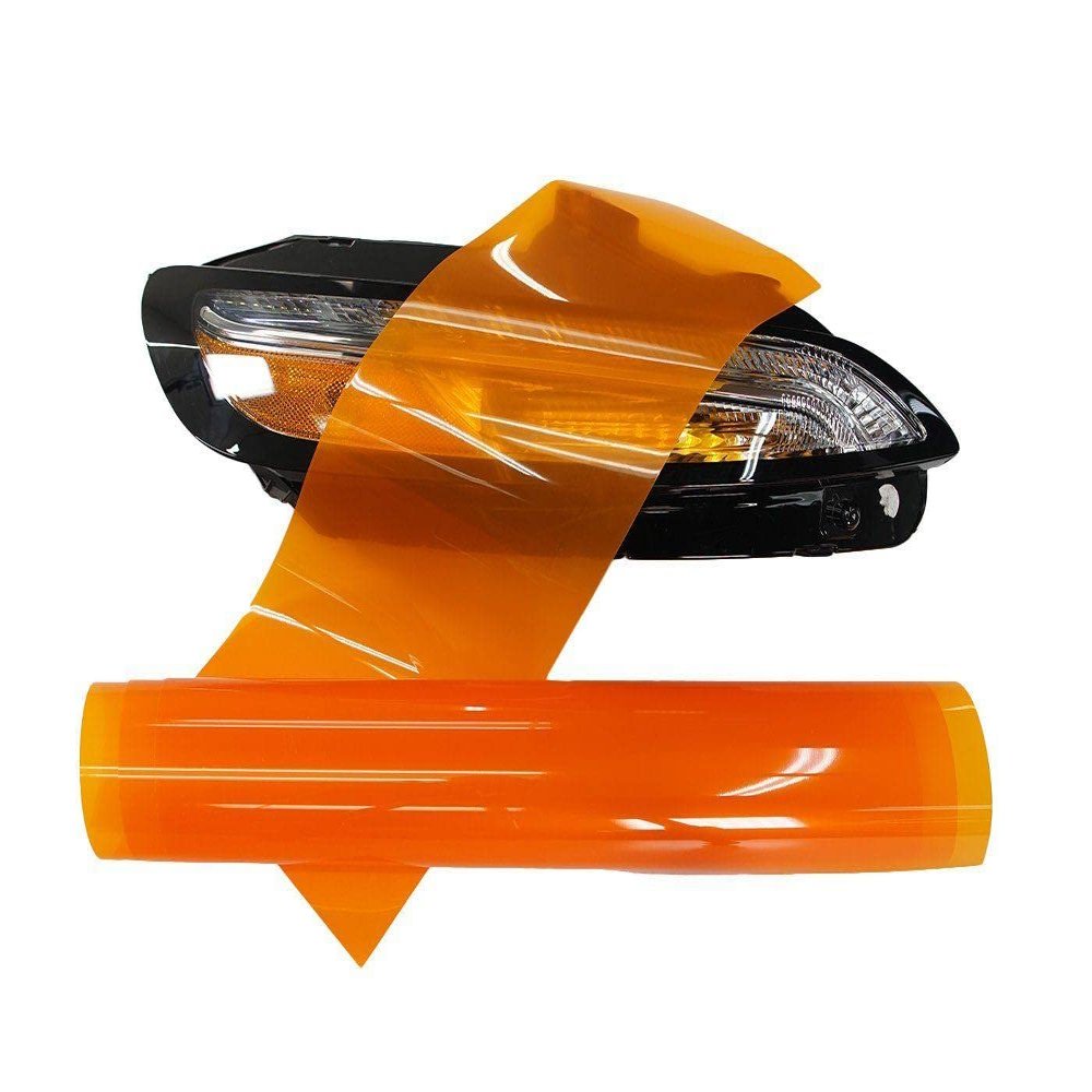 Luxe Auto Concepts Universal Cristal Color Tint Kit - Orange 10" x 20"