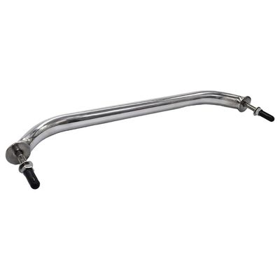 MARINE CITY Handrail Grab Rail Handle, 304 Stainless Steel with Double-End Studs, 18 Inches, Water & Corrosion-Resistant, Ideal for Marines, Boats, Yachts, Kayaks