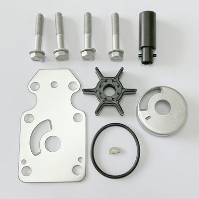 Chuury 69G-W0078-00-00 Water Pump Impeller Repair Kit Compatible with Yamaha 8HP 9.9HP Outboard Motor Parts Marine Boat Parts