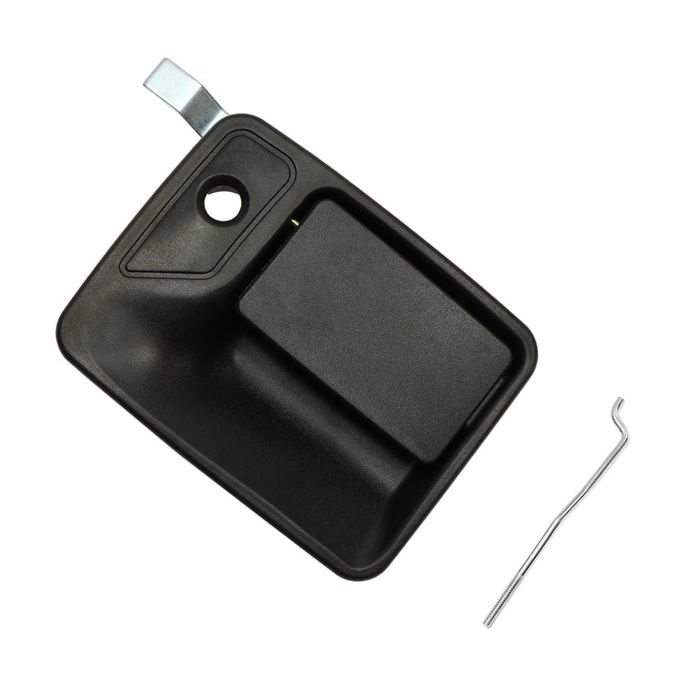 Exterior Door Handle, Compatible with 1999-2016 Ford F-250 F-350 F-450 F-550 Super Duty, Front Outside Right Passenger Side with Key Hole | 2000-2005 Ford Excursion & More 7C3Z-2522404-AA 79307