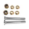Door Hinge Pin & Bushing Kit Front For 1998-2018 Nissan Frontier Np300 38476 view 4