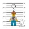 LEGO City Keychain Light - Doctor (KE184H), Bag charm with LED light, Extra-Large 3 Inch Tall Figure view 2