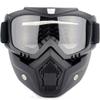 SPOSUNE Motorcycle Goggles Detachable Face Mask, ATV Dirt Bike Paintball Goggle Anti-Scratch UV400 Eyewear for Men Women view 1