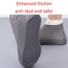 ZOSTLAND Silicone Waterproof Shoe Covers Rain Socks,Reusable Foldable Non-Slip Shoes Boots Shoes Covers Overshoe for Indoor, Rain, Snow, Grassland Shoes for Men & Women & Children (Large, Gray) view 4