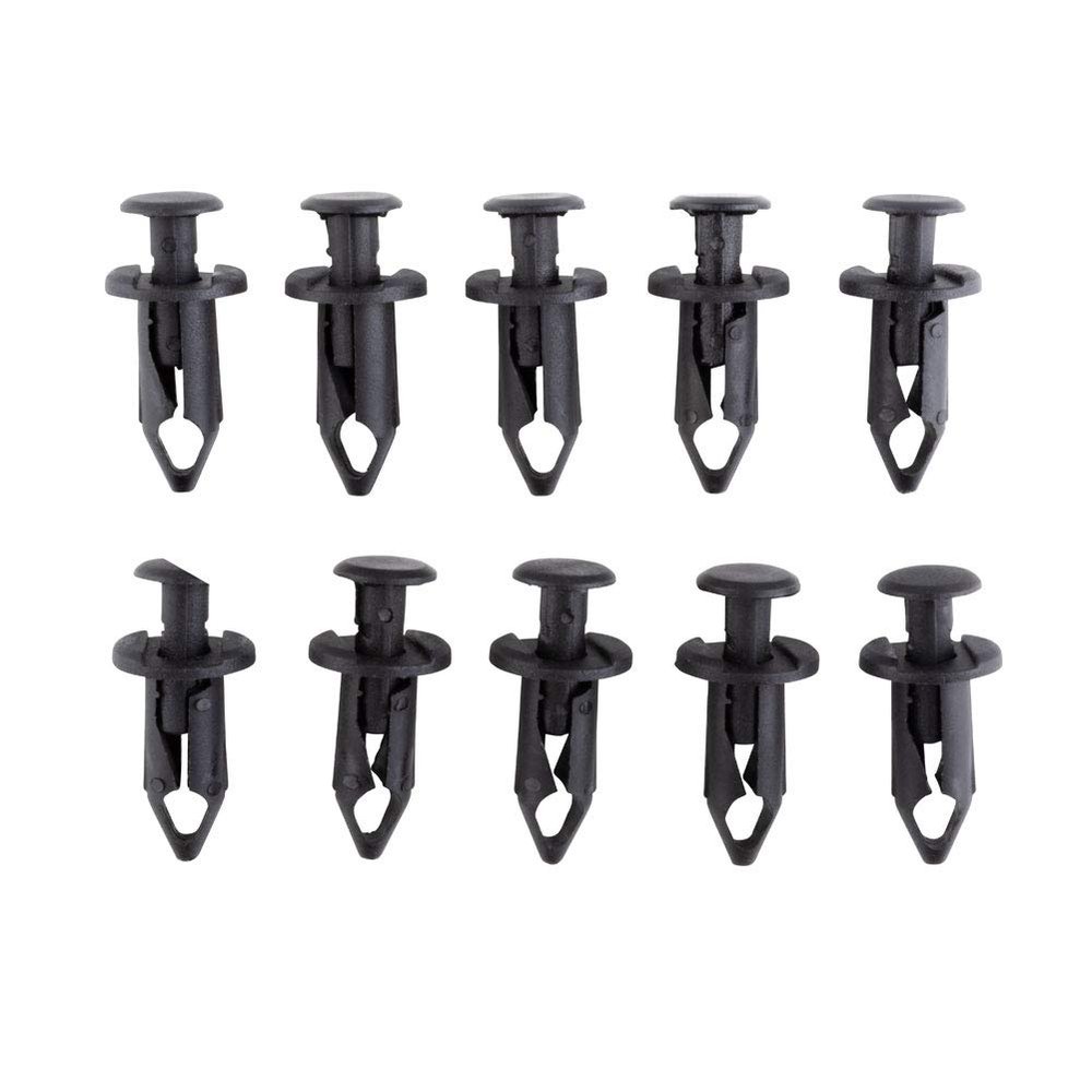 TUSK Replacement Fender Rivets 8mm (10 Pack) for Honda CRF80F 2004-2009,2011-2013
