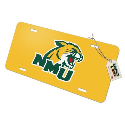 Northern Michigan Secondary Logo Novelty Metal Vanity Tag License Plate