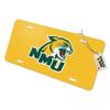 Northern Michigan Secondary Logo Novelty Metal Vanity Tag License Plate view 1
