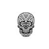 Skull Decal, Sugar Skull Decal, Scull decar car, skull decal personalized Skull Sticker (4 Inch) view 1