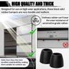 TonGass 2" Tall Cone Bumper for Trailer Ramp Door Universal Fit with 3/8" Screw Holes Premium Thick Automotive Grade Rubber Bumpers Cone-Shaped Bumper for Extra Protection (6-Pack) view 4
