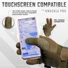 Glove Station Gloves for Men Touchscreen Utility Gear with Hard Knuckle Protection Used in Motorcycle, Airsoft, & Outdoor Work Green - Hard Knuckle XX-Large view 4