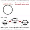 for Ben AMG 38cm Models A C CLA E GLA GLC GLE S B CLS Class, Microfiber Leather Car Steering Wheel Cover Accessories view 2