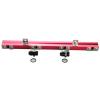 AdlerSpeed High Flow CNC Billet Aluminum Fuel Rail Kit Compatible with Volvo 240, 740, 940 Red view 1