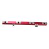 AdlerSpeed High Flow CNC Billet Aluminum Fuel Rail Kit Compatible with Volvo 240, 740, 940 Red view 2