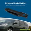 LUJUNTEC Exterior Door Handles,Front Door Handles Driver Left Passenger Right Side,Replacement for 1998-2003 for Toyota for Sienna,2pcs Black Handles Replace view 3