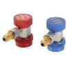 Connector Extractor, AC High Low Adapter Connector Quick Coupler R-134a Gas Quick Connector Manifold Gas Connectors for A/C Manifold Gauge Set view 2