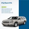LUJUNTEC Interior Door Handles,Front Rear Door Handles Driver Left Passenger Right Side,Replacement for 2007-2013 for Cadillac for Escalade,4pcs Chrome Handles Replace view 2
