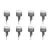 Ignition Key D250 6693241 6709527 for Bobcat 751 753 763 773 863 873 883 963 Skid Steer Loader (8x Ignition Key D250 6693241 6709527) view 1