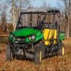 SuperATV Scratch Resistant Flip Windshield for John Deere Gator XUV550, XUV550 S4 2012-2016, Made of 1/4" Hard Coated Polycarbonate, Comes Preassembled, Can be Closed, Vented, or Fully Open, USA Made view 3