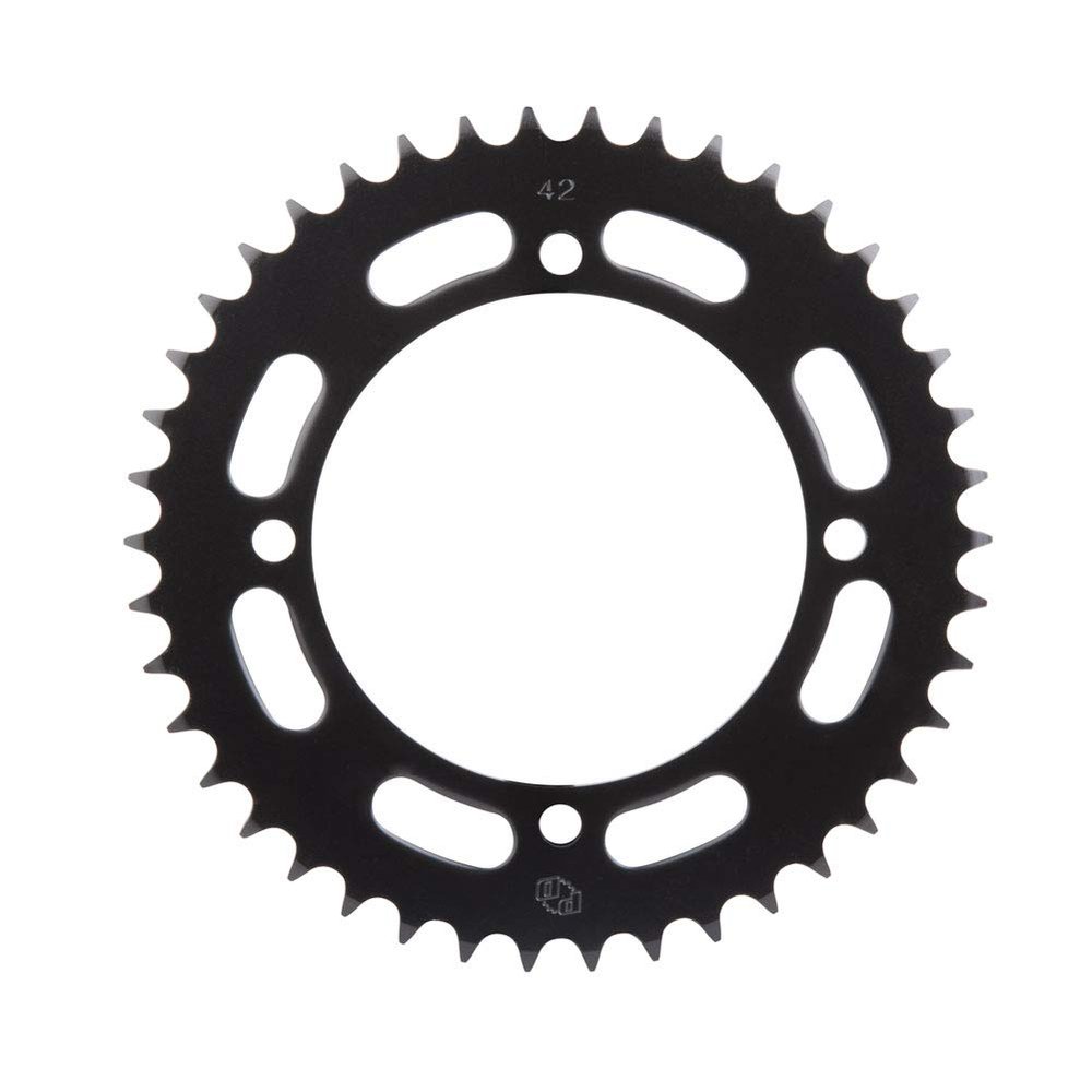 Primary Drive Rear Steel Sprocket 42 Tooth Black for Yamaha Banshee 350 1987-1988