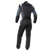 OMP RACING, TECNICA HYBRID OVERALL F IA 8856-2018 BLACK/SIL view 2