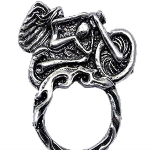 BIKER ANGEL RIDING SUNGLASS HOLDER BIKER PIN MOTORCYCLE VEST JACKET