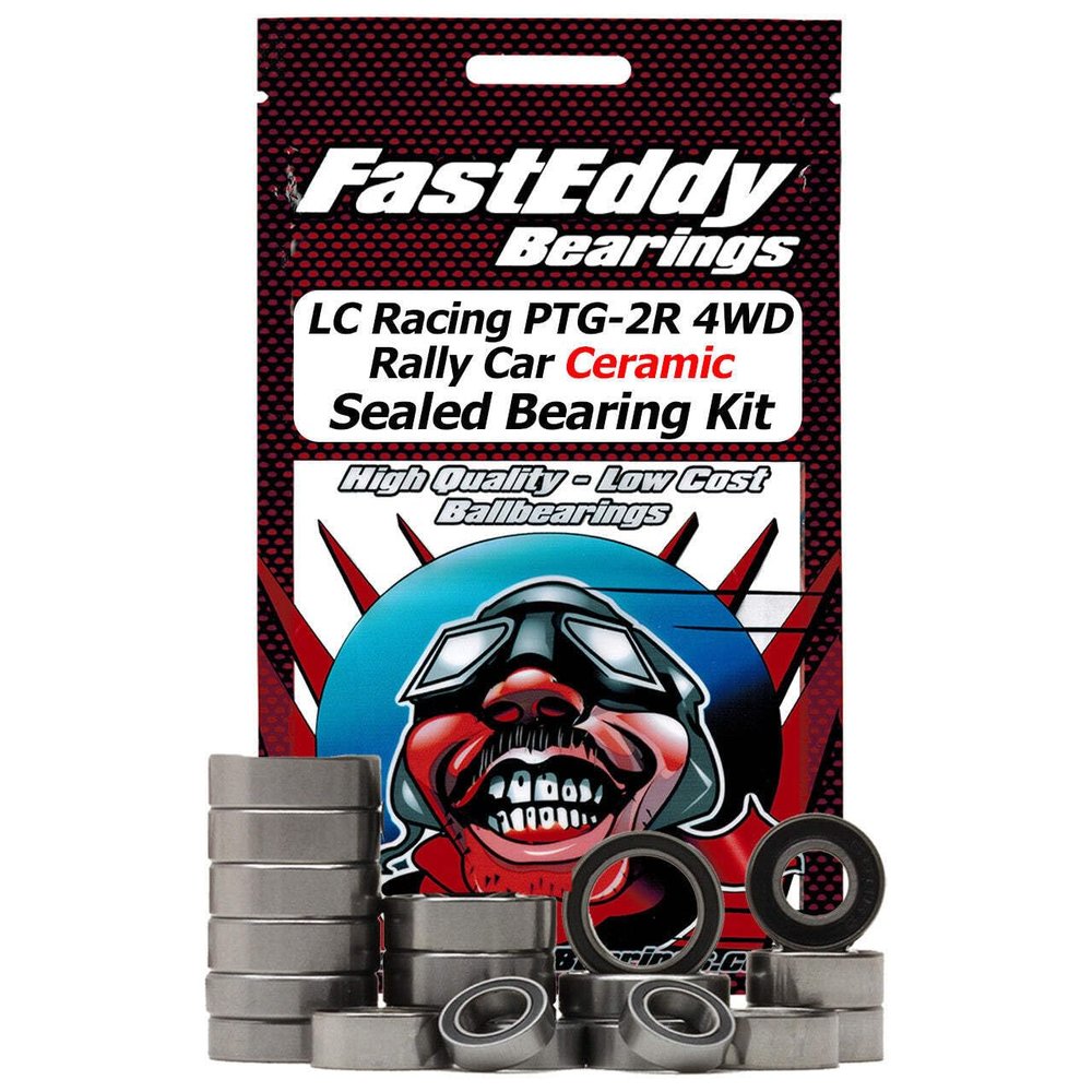 LC Racing PTG-2R 4WD Rally Car Ceramic Sealed Bearing Kit