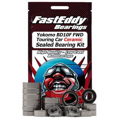 Yokomo BD10F FWD Touring Car Ceramic Sealed Bearing Kit