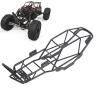Tomotato RC Roll Cage Chassis, Heavy-Duty Metal Full Tube Frame Body Chassis with Enhanced Traction and Rigid Stability for Axial SCX10 1/10 Scale RC Crawler Truck Upgrade Parts view 1