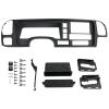 PACEWALKER Car Radio Stereo Dash Panel Kit DP-3003 Double Din Compatible with 1995-2002 for GM SUV/Truck Black view 1
