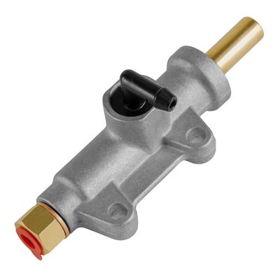 Caltric Rear Brake Master Cylinder Compatible with Polaris 1910301 3/8" Flared Brake Connector