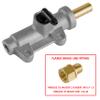 Caltric Rear Brake Master Cylinder Compatible with Polaris 1910301 3/8" Flared Brake Connector view 3