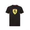 Ferrari Scuderia Official Formula 1 Merchandise - Kids Large Scudetto T-Shirt - Black - Size XS view 1