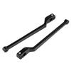 XMMT Black 9.84" Extended Shifter Lever Heel Toe Shift Levers Set Compatible for Harley 1986-2017 FL Softail, 1988-2021 Touring Road Street Electra Glide Road King and 2008-2021 Trike Models view 2