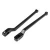 XMMT Black 9.84" Extended Shifter Lever Heel Toe Shift Levers Set Compatible for Harley 1986-2017 FL Softail, 1988-2021 Touring Road Street Electra Glide Road King and 2008-2021 Trike Models view 3