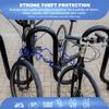 DocksLocks Weatherproof Coiled Security Cable (5ft to 25ft Lengths) with Reinforced Looped Ends, Anti-Theft Protection for Kayaks, Bikes, Paddleboards, Outdoor Equipment, Bicycles and More 5ft view 2