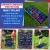 Cornhole Board Wraps | Neon Drinking Game Cornhole Wraps | Cornhole Decal 48.5x24.5 in | Waterproof 3M Vinyl with Air Release | Laminated & Easy-to-Apply Wraps | Ideal for Cornhole Enthusiasts view 4