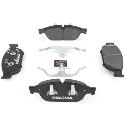 MAGMA Fire Born Braking PMD1549M Semi-Metallic Brake Pads, Front