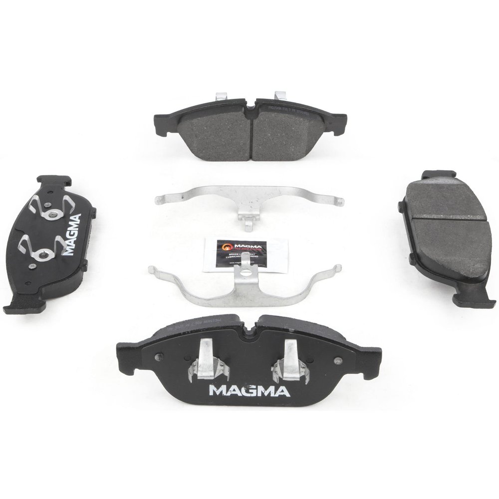MAGMA Fire Born Braking PMD1549M Semi-Metallic Brake Pads, Front