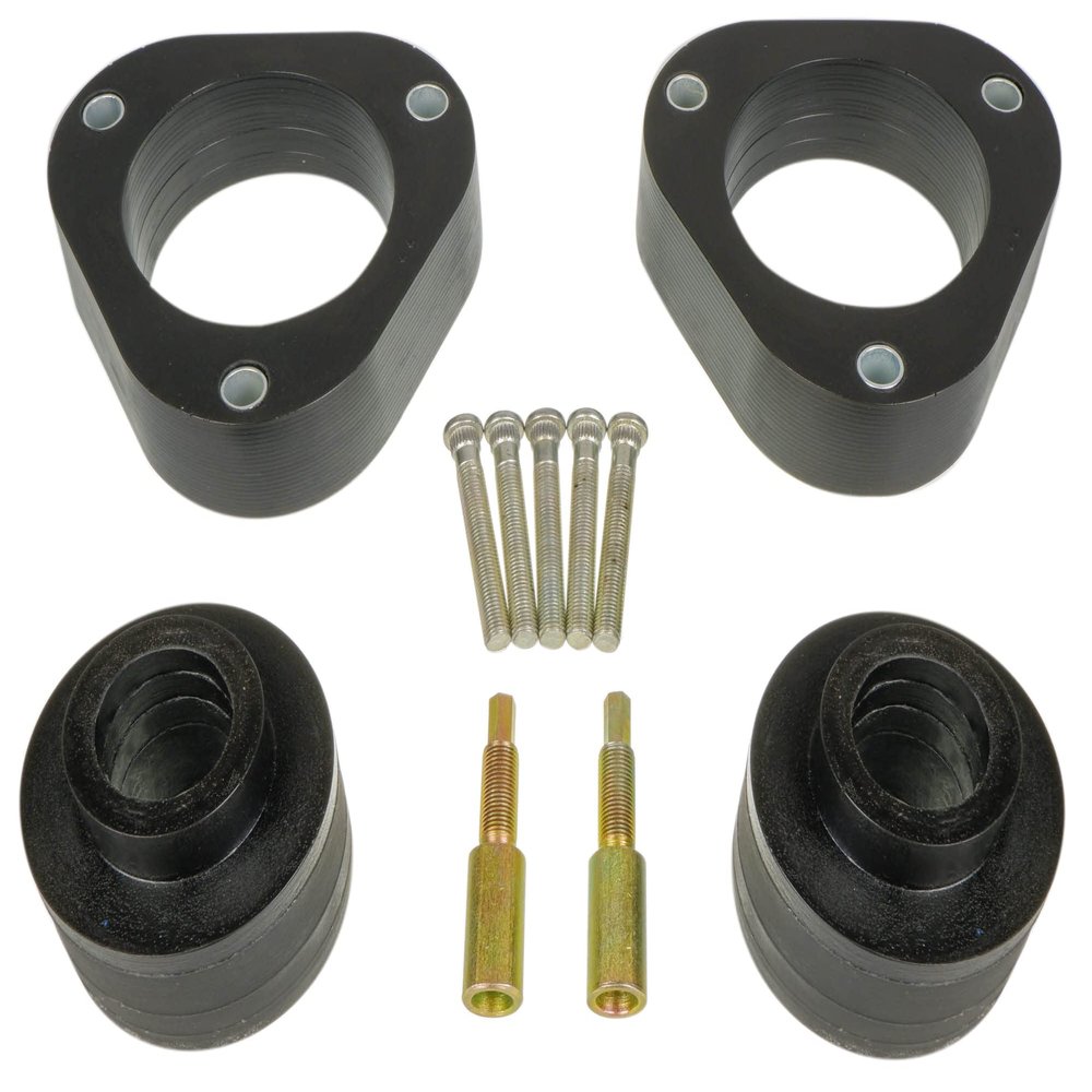 Tema4x4 40mm Front Strut and Rear Coil Spacer Lift Kit for Toyota Avalon 2018-2022, Camry 2018-present (Polyurethane, Pair)