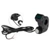 Electric Scooter Ignition Lock, One Button Start 3Pin Plug Design Electric Scooter Switch Lock with 2 Keys view 2