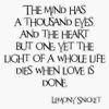 A Series Of Unfortunate Events, Lemony Snicket, The End Quotes Bumper Sticker Vinyl Decal 5" view 1