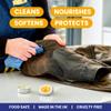 Premium Beeswax Leather Conditioner & Balm Hand-Poured Natural Restorer for Boots, Bags, Jackets, Furniture, Car Seats & More Cleans, Conditions & Protects 1.0 Fl Oz view 2