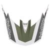 Troy Lee Designs D4 Bicycle Helmet Replacement Visor - MTB Cycling BMX Bicycle Helmet Accessories - Team Military, One Size view 1