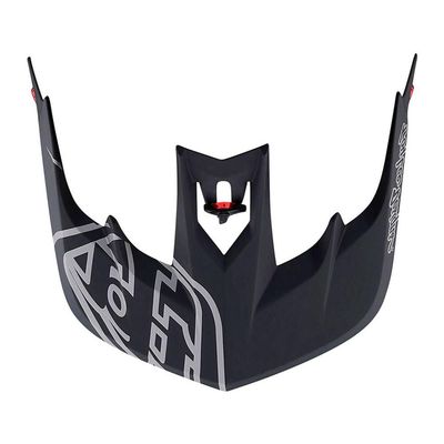 Troy Lee Designs Stage Mountain Bike Helmet Replacement Visor - MTB Cycling BMX Bicycle Helmet Accessories - Nova Glo Red, One Size