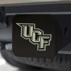 FANMATS 31108 University of Central Florida Black Metal Hitch Cover with Metal Chrome 3D Emblem view 2